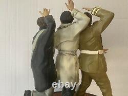 Vintage The Three Stooges Statue, Franklin Mint, You Natzy Spy Porcelain Nazi