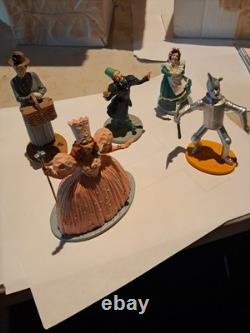 Vintage Wizard of OZ figurines by Franklin Mint Full Set