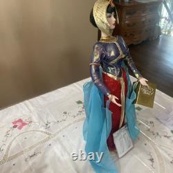 Vntge Franklin Mint Heirloom Porcelain Doll The Goddess Isis 21 egyptian