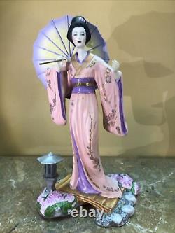 Vtg 1999 Franklin Mint Yoshiko Princess of Cherry Blossoms 12 tall GIFT QUALITY