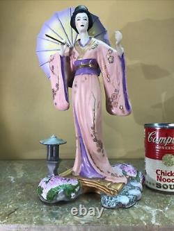Vtg 1999 Franklin Mint Yoshiko Princess of Cherry Blossoms 12 tall GIFT QUALITY