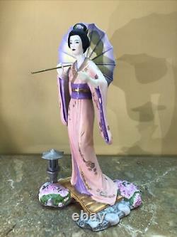 Vtg 1999 Franklin Mint Yoshiko Princess of Cherry Blossoms 12 tall GIFT QUALITY