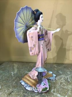 Vtg 1999 Franklin Mint Yoshiko Princess of Cherry Blossoms 12 tall GIFT QUALITY