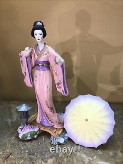 Vtg 1999 Franklin Mint Yoshiko Princess of Cherry Blossoms 12 tall GIFT QUALITY