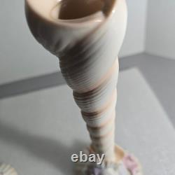 Vtg Franklin Mint Atlantis Candlestick Holders Pair Porcelain Pastel Coastal 80s Vtg Franklin Mint Atlantis Candlestick Holders Pair Porcelain Pastel Coastal 80s