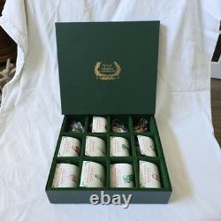 Vtg Franklin Mint Faces of Christmas Around the World Handpainted Porcelain 1988