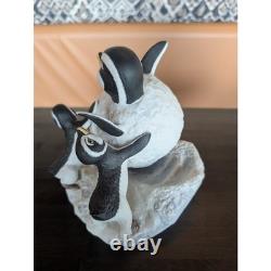 Vtg Franklin Mint Porcelain Penguin Figurine Lot Frosted Ice Decor Display