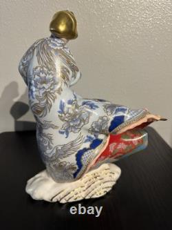 Vtg Porcelain Emprss Of The Snow Figurine By The Franklin Mint Limited Editi