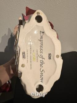 Vtg Porcelain Emprss Of The Snow Figurine By The Franklin Mint Limited Editi
