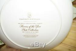 Wedgwood Franklin Mint The Royal Horticultural Society 12 MONTHS Dinner Plates