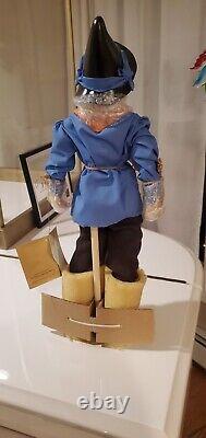 Wizard Of Oz Scarecrow FRANKLIN MINT Brand New Collectible Porcelain Doll Boxed