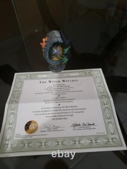 Wizard of Oz 1997 Franklin Mint Collectible Egg Titled The Witch Watches