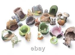 Woodland Surprises Animals 1984 Franklin Mint Set 12 Figures Jacqueline B Smith