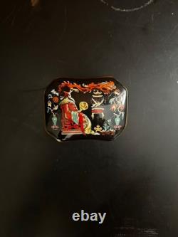 Working Vintage Franklin Mint 1988 Porcelain Russian Ballet Music Box Set of 12