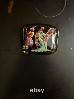 Working Vintage Franklin Mint 1988 Porcelain Russian Ballet Music Box Set of 12