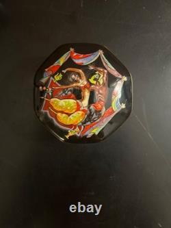 Working Vintage Franklin Mint 1988 Porcelain Russian Ballet Music Box Set of 12
