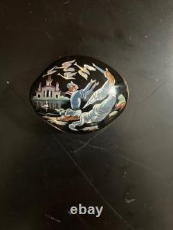 Working Vintage Franklin Mint 1988 Porcelain Russian Ballet Music Box Set of 12