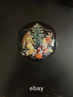 Working Vintage Franklin Mint 1988 Porcelain Russian Ballet Music Box Set of 12