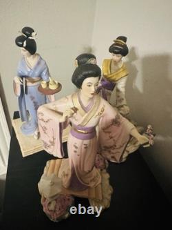 Yoshiko Manabu Saito The Franklin Mint Fine Porcelain Figure Pre-owned READ