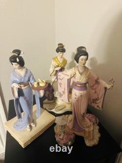 Yoshiko Manabu Saito The Franklin Mint Fine Porcelain Figure Pre-owned READ