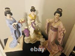 Yoshiko Manabu Saito The Franklin Mint Fine Porcelain Figure Pre-owned READ