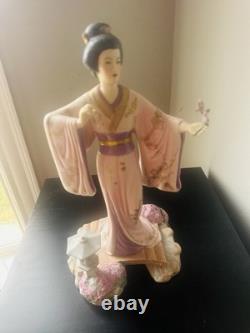 Yoshiko Manabu Saito The Franklin Mint Fine Porcelain Figure Pre-owned READ