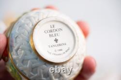 (complete Set Of 12) Franklin Mint Le Cordon Bleu Condiment Jars Lids & Spoons